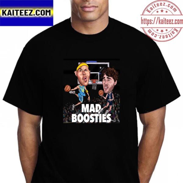 Miles And Jack Got Mad Boosties An NBA Podcast Vintage T-Shirt