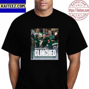 Minnesota Wild Clinched 2023 Stanley Cup Playoffs Berth Vintage Tshirt