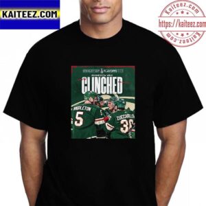 Minnesota Wild Clinched Stanley Cup Playoffs 2023 Vintage Tshirt