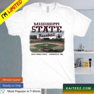 Mississippi State University Baseball Stadium Dudy Noble Field T-shirt