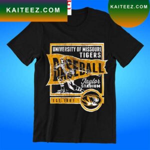 Missouri Tigers University of Missouri Tigers Baseball Jaylor Stadium retro T-shirt