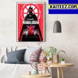 Moff Gideon And Praetorian Guards In The Mandalorian Of Star Wars Art Decor Poster Canvas