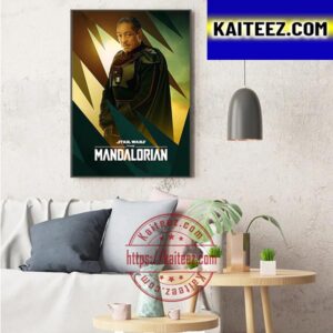 Moff Gideon In The Mandalorian Season 3 Art Decor Poster Canvas