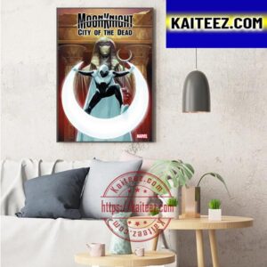 Moon Knight City Of The Dead New Poster Art Decor Poster Canvas