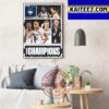 NCAA March Madness The 2023 All-Tournament Team Mens Basketball Art Decor Poster Canvas