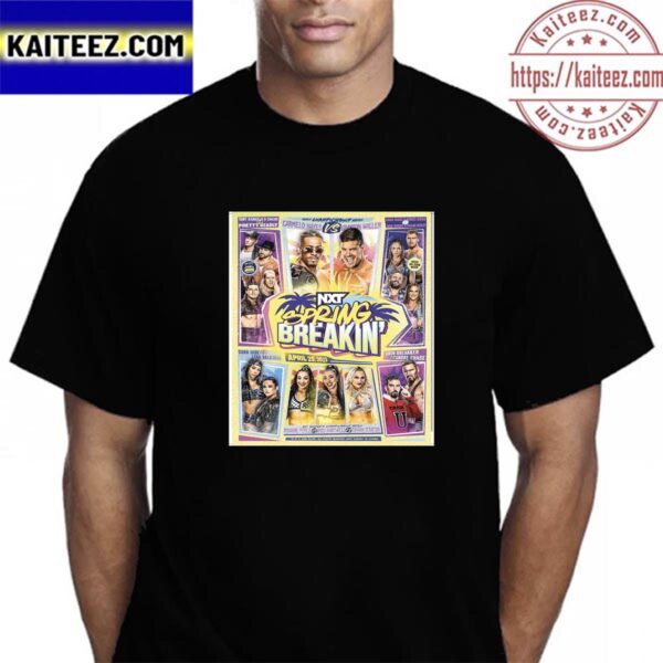 NXT Spring Breaking Championship Match Vintage T-Shirt