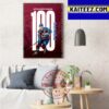 Mikko Rantanen 93 Points Career High With Colorado Avalanche NHL Art Decor Poster Canvas