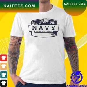 Naval academy midshipmen established champion wrestling T-shirt