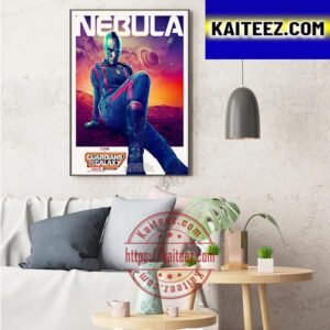 Nebula In Guardians Of The Galaxy Vol 3 Marvel Studios Art Decor Poster Canvas