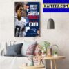 1st Offensive And Defensive Players Selected In The 2023 NFL Draft Art Decor Poster Canvas