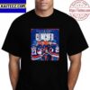 New York Islanders 2023 Playoffs Clinched Stanley Cup Vintage T-Shirt