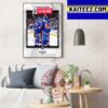 New York Islanders 2023 Playoffs Clinched Stanley Cup Art Decor Poster Canvas
