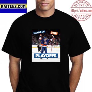 New York Islanders Hands Up For Playoffs Vintage T-Shirt