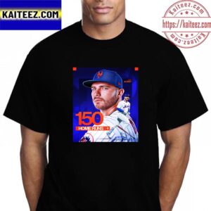 New York Mets Pete Alonso 150 Home Runs In MLB Vintage T-Shirt