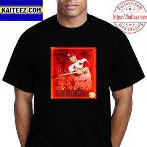 Nolan Arenado 300 Career Home Runs In MLB Vintage T-Shirt