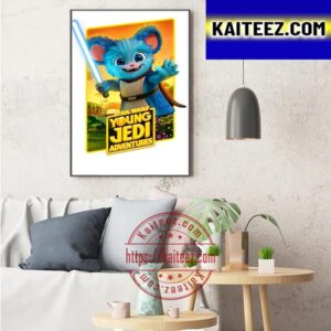 Nubs In Young Jedi Adventures Of Star Wars Art Decor Poster Canvas