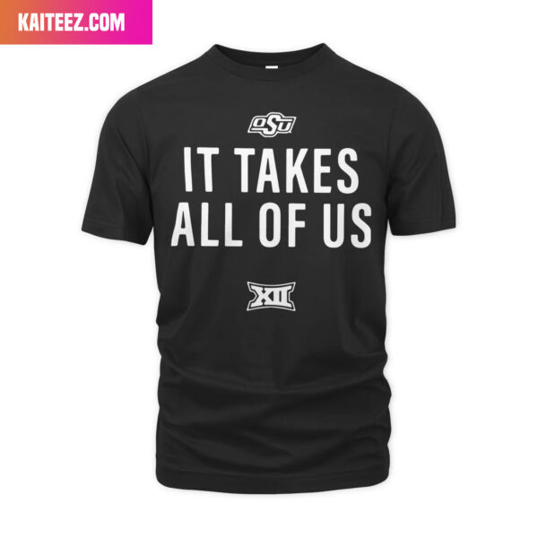 Official OSU It Takes All Of Us T-Shirt