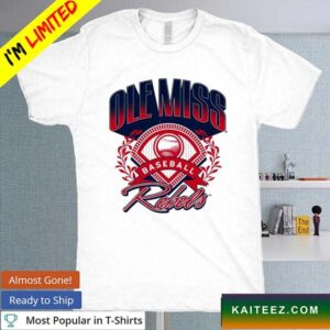 Ole Miss Rebels baseball logo T-shirt