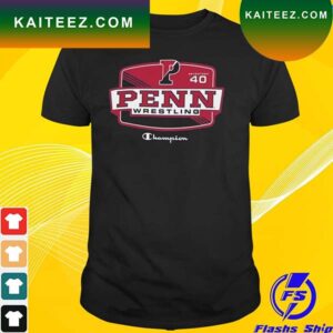 Penn quakers established champion wrestling T-shirt