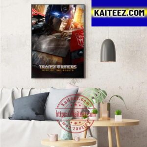 Peter Cullen Is Optimus Prime In Transformers Rise Of The Beasts Art Decor Poster Canvas