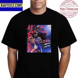 Philadelphia 76ers James Harden 3+ Scoring And 2+ Assist Titles In NBA Vintage T-Shirt
