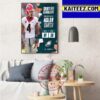 Pittsburgh Steelers Select Georgia OT Broderick Jones In The 2023 NFL Draft Art Decor Poster Canvas