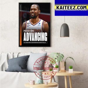 Phoenix Suns Advancing To Western Conference Semifinals Art Decor Poster Canvas