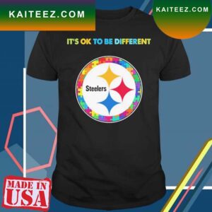 Pittsburgh Steeler Autism it’s ok to be different 2023 T-shirt