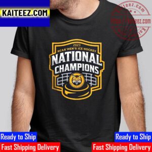 Quinnipiac Bobcats Are 2023 NCAA Mens Ice Hockey National Champions Unisex T-Shirt