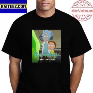 Rick And Morty The Anime Official Poster Vintage T-Shirt