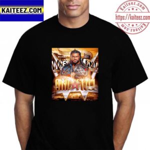 Roman Reigns And Still Undisputed WWE Universal Championship Vintage Tshirt
