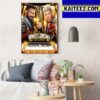 Roman Reigns Vs Cody Rhodes For The Undisputed Title At WWE WrestleMania Goes Hollywood Art Decor Poster Canvas