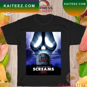 STU Lives Is dead Screams 2023 T-shirt