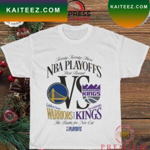 Sacramento kings vs. golden state warriors 2023 nba playoffs matchup T-shirt