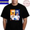 Seattle Kraken Tye Kartye First Career NHL Playoff Game Vintage T-Shirt