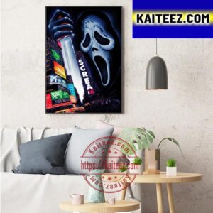 Scream VI Official Poster Movie Art Decor Poster Canvas