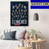 Seattle Kraken Clinched 2023 Stanley Cup Playoffs Spot Art Decor Poster Canvas