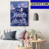 Seattle Kraken Clinched Stanley Cup Playoffs 2023 Art Decor Poster Canvas