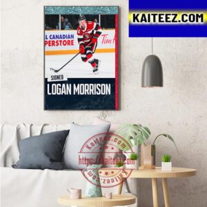 Seattle Kraken Signed Logan Morrison Art Decor Poster Canvas