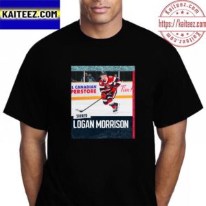 Seattle Kraken Signed Logan Morrison Vintage T-Shirt