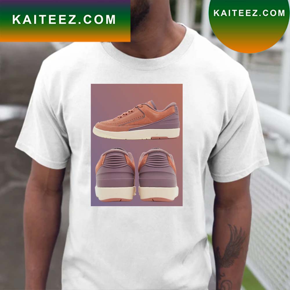 Sky Orange Jordan 2s T-shirt - Kaiteez