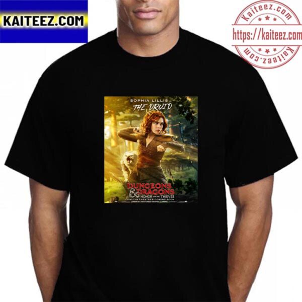 Sophia Lillis Is The Druid In Dungeons And Dragons Honor Among Thieves Vintage T-Shirt