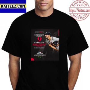 Spencer Strider Ties Braves Record With 9+ Strikeouts In 8 Straight Starts Vintage T-Shirt