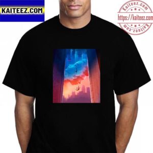 Spider Man Across The Spider Verse Fan Art Poster Vintage T-Shirt