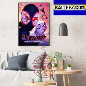 Spider Man Across The Spider Verse New Poster Art Decor Poster Canvas