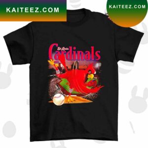 St Louis Cardinal Mascot baseball Champions 2023 T-shirt