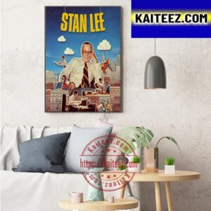 Stan Lee Documentary Of Marvel Official Poster Art Decor Poster Canvas