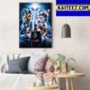 Stanley Cup Playoffs Only One Team Raise The Cup Art Decor Poster Canvas