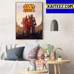 Star Wars Rebels The Art Of The Animated Series Art Decor Poster Canvas