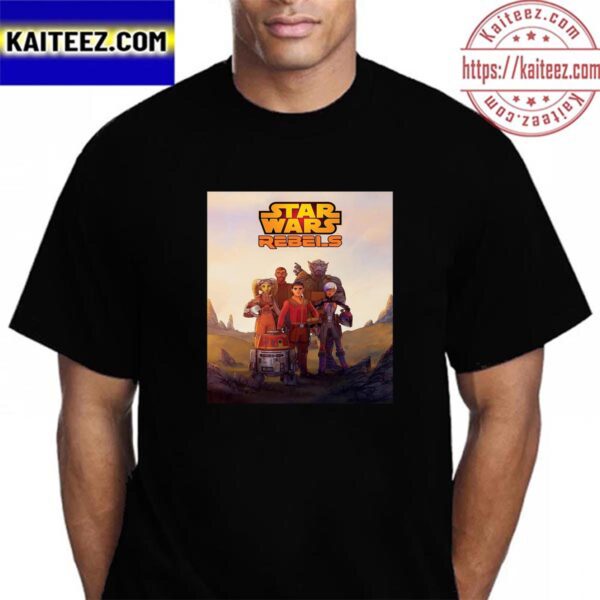 Star Wars Rebels The Art Of The Animated Series Vintage T-Shirt